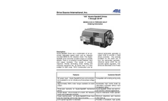 Dynamatic - AS - Adjustable Speed Drives Specifications - Brochure