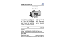 Dynamatic - FAS - Adjustable Speed Drives Specifications - Brochure