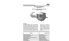 Dynamatic - Model DCD - Variable Speed Air Cooled Drives - Brochure