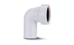 Polypipe - Model SE2 - Swivel Elbow 90? 40mm.