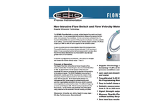 ECHO - Nonintrusive Liquid Flow Switch Brochure