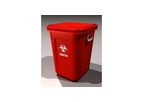 Model 38 Gallon - Medical Waste Reusable Container
