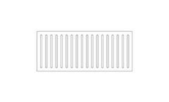 EJ-Group - Model 47382030 - 10" x 24" ADA Style Trench Grate
