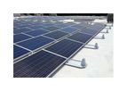 EcoFoot2+ - Solar Panel Flat Roof Racking System