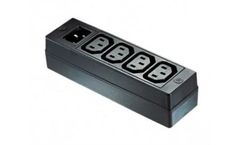 Bulgin Elektron - Model PXD200-PXD201 Series - 4 Outlets IEC Power Distribution Block Units