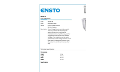 Ensto - Model VB20K-3P - Voltage Booster Brochure