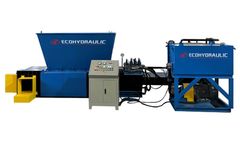 ECOHYDRAULIC - Model YDT-100PTZ - Aluminium UBC Baler