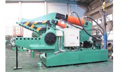 ECOHYDRAULIC - Model Q08-250 - Waste Metal Alligator Shear