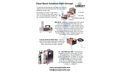 Concept - Model Mini Colt 4S - Cleanroom Fogger- Brochure