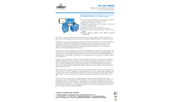 Concept - Model CEL-022 MkIII - Density Measurement / Single Pass Opacity Monitor, Measures 0 - 100% Opacity - Data Sheet
