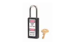 Master Lock - Model 411BLK - 411 - Thermoplastic Safety Padlock