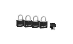 Master Lock - Model 131Q - Wide Covered Solid Body Padlock
