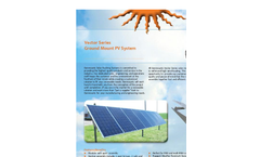GENMOUNTS VECTOR 1.0 SERIES POST-DRIVEN GROUND MOUNT DETAIL- Brochure