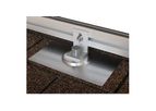 GENMOUNTS - Model Fastpitch Series - Metal - Shingle Sloped Roof Racking