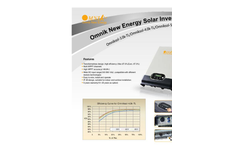 Omniksol - Model 1k/1.5k-TL2-M - Single Phase Inverter Brochure