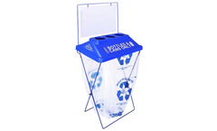 Clearstream - Model ONE Blue - 1-Packs of Portable Recycling Bins