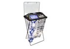 Clearstream - Model DualStream - 1 Pack Portable Recycling Bins (Black)
