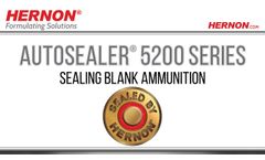 Blank Ammo Sealing 5200 Series Video