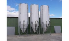 Agritech - Model SIV - Vertically Jointed Fiberglass Silos