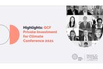 Highlights: GCF Private Investment for Climate Conference 2021 - Video