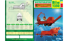 Model BIO 1250 - Bio Shredder Brochure