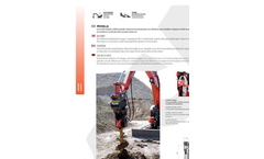 Cangini - Model SC - Digging Bucket - Brochure