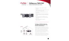 OutBack - Model FLEXpower TWO FXR - Fully Pre-Wired Dual Inverter System -Brochure