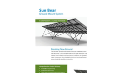 Sun Bear - Fixed Tilt Ground Mount Racking System Brochure