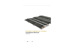 Polar Bear - Model East/West - Flat Roof Mounting System Brochure