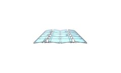 clawFR - Model 10 Degree - Dual Tilt Flat Roof Racking