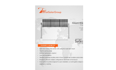 PSG - 2 Panel High Ballasted Ground Mount - Brochure