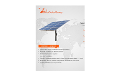 PSG - 1 Panel Ballasted Ground Mount - Brochure