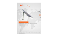 PSG - 2 Panel High Post Driven Ground Mount - Brochure