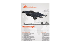 PSG - 1 Panel Post Driven Ground Mount - Brochure