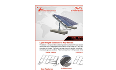 PSG - 3 Panel Ballasted Ground Mount  - Brochure