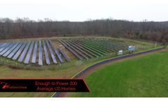 Patriot Solar Group - 1.2MW New Egypt High School - Plumsted, NJ - Video