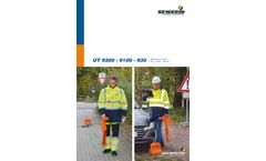 Hermann - Model UT 9200 -9100 - 930 - Pipe Location Device- Brochure