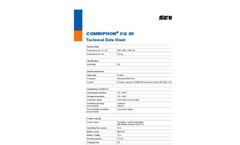 Combiphon - CG 150 - Acoustic Plastic Pipe Location Device - Technical Datasheet