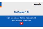 Stethophon 04: sound detector for indoor water leak detection - Tutorial Trailer - Video
