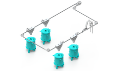 HiWay - Model TDN - Aero-Mechanical Conveyor for Multi-Point Distribution