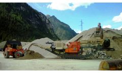 Gasparin - Model GI1111 K2 - Mobile Crusher