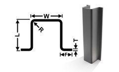 Roller Die + Forming - Standard Roll Formed Hat Sections for Load Support