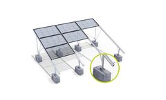 S:FLEX LEICHTmount - Delta Concrete Raised Flat-Roof Mounting Systems