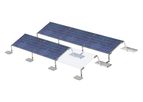 S:FLEX LEICHTmount - Model G S/EW - Aerodynamic Racking System for Solar Installations