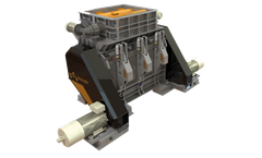 Molinari - Single-Shaft Secondary Shredder Machine for RDF