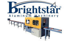 Brightstar - Aluminum Profile Surface Defects Grinding and Cleaning Machine