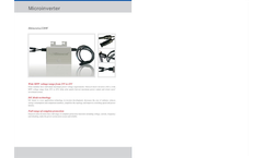 Sinexcel - Energy Storage Inverters Brochure