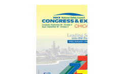2013 National Safety Council - Preliminary Program Brochure