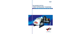 Model PL25.10 - Self-Levelling Standard Flow Planer Brochure