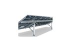 FlexTrack - Model SERIES G3-X - Self-Squaring Fixed Tilt Racking